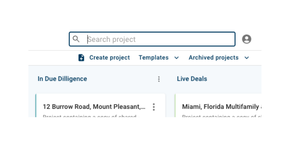 New feature Smart project search